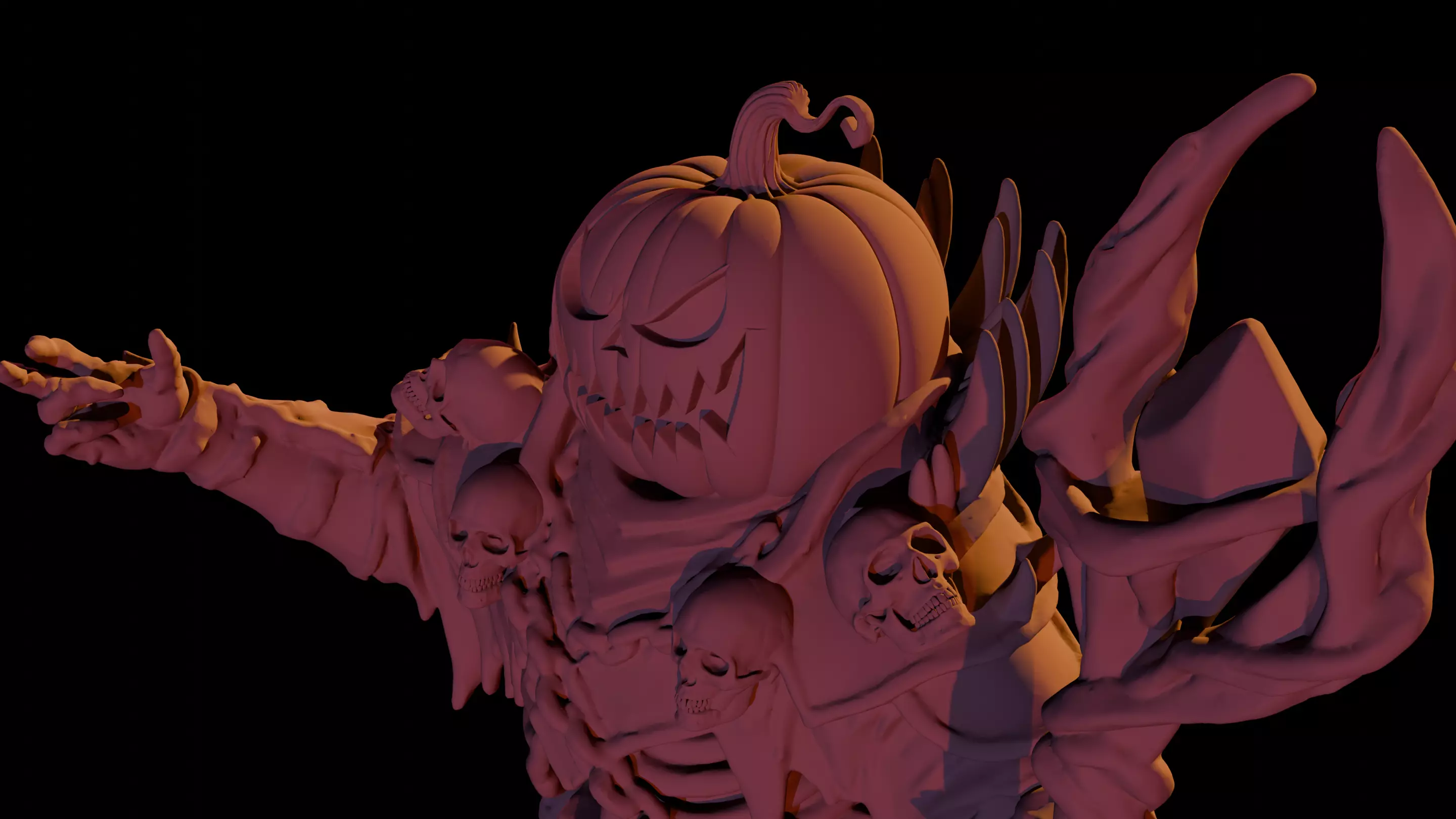 The Pumpkin Lord 3D print model_4