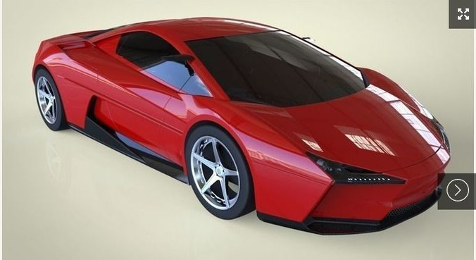 ADA Conept Car Free 3D model