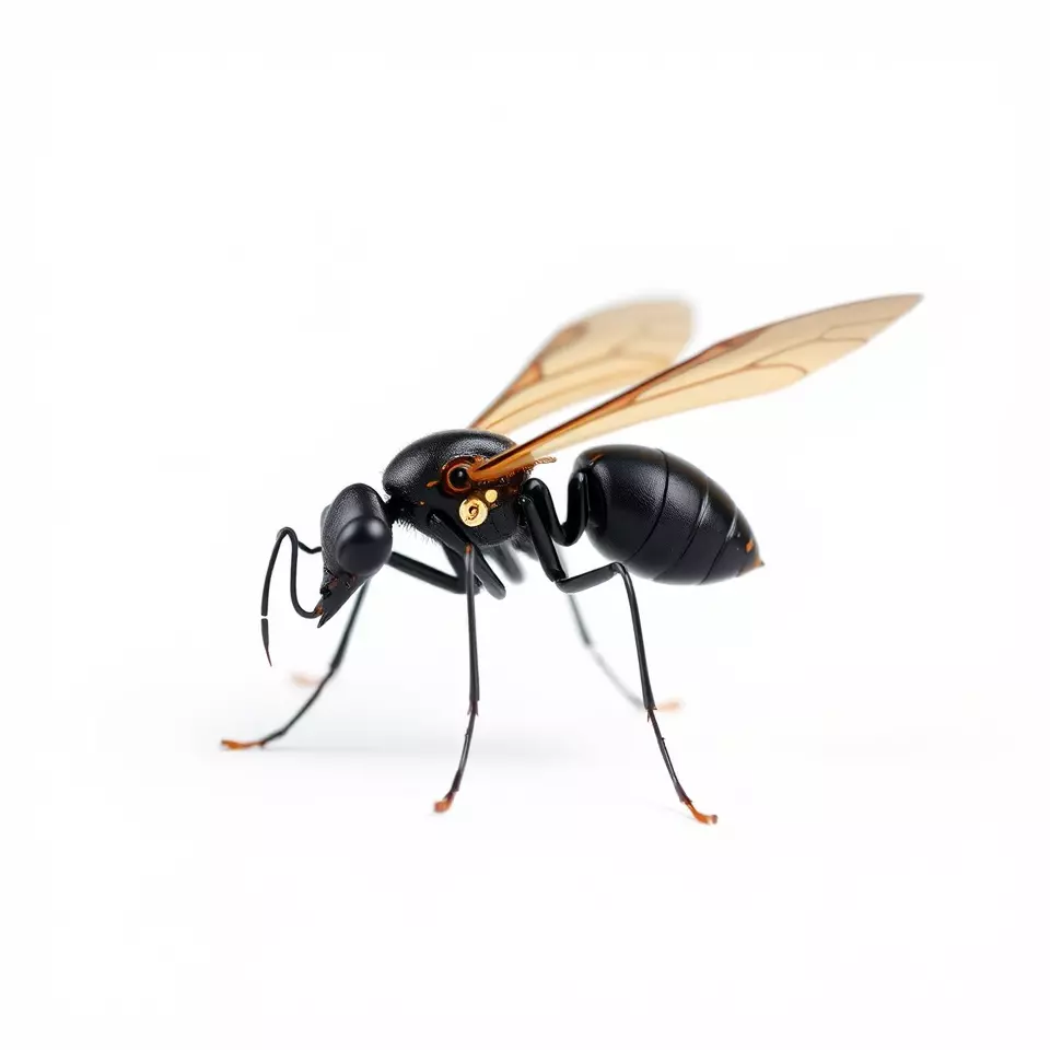 Mechanical Insect model pack Low-poly 3D model_2