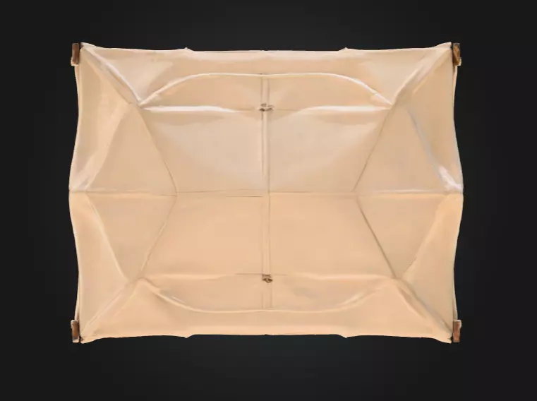 Market Stall Display Low-poly 3D model_12