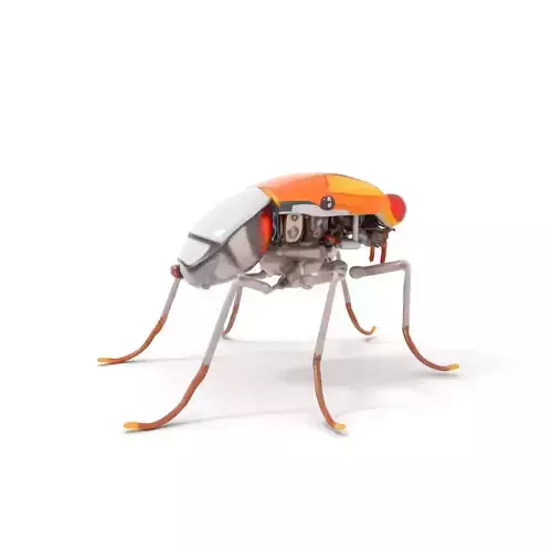 Orange Mech Beetle model pack
