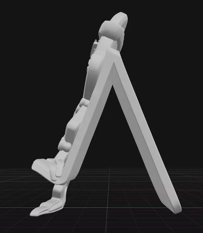 Grinchy Phone Stand 3D print model_4