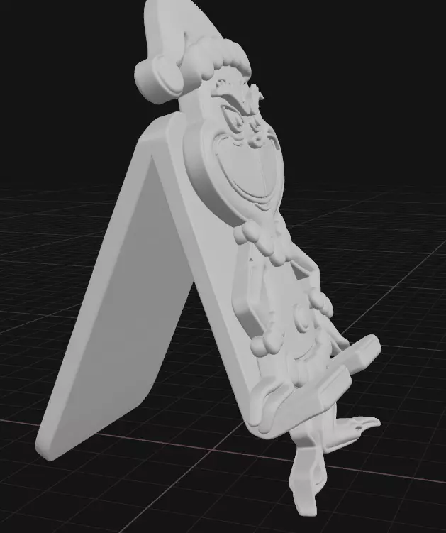 Grinchy Phone Stand 3D print model_6
