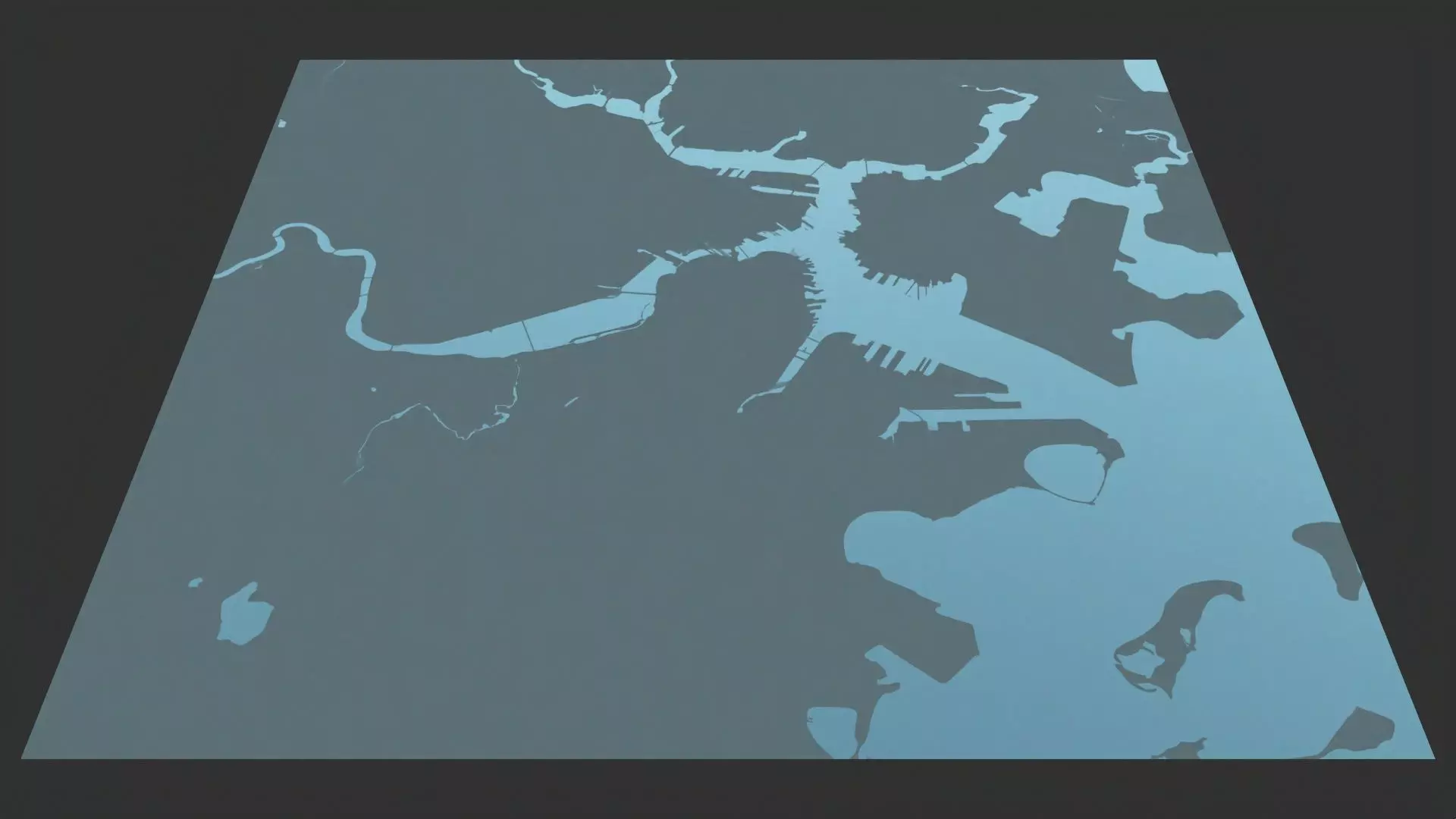 Boston 3D City Map 3D model_18