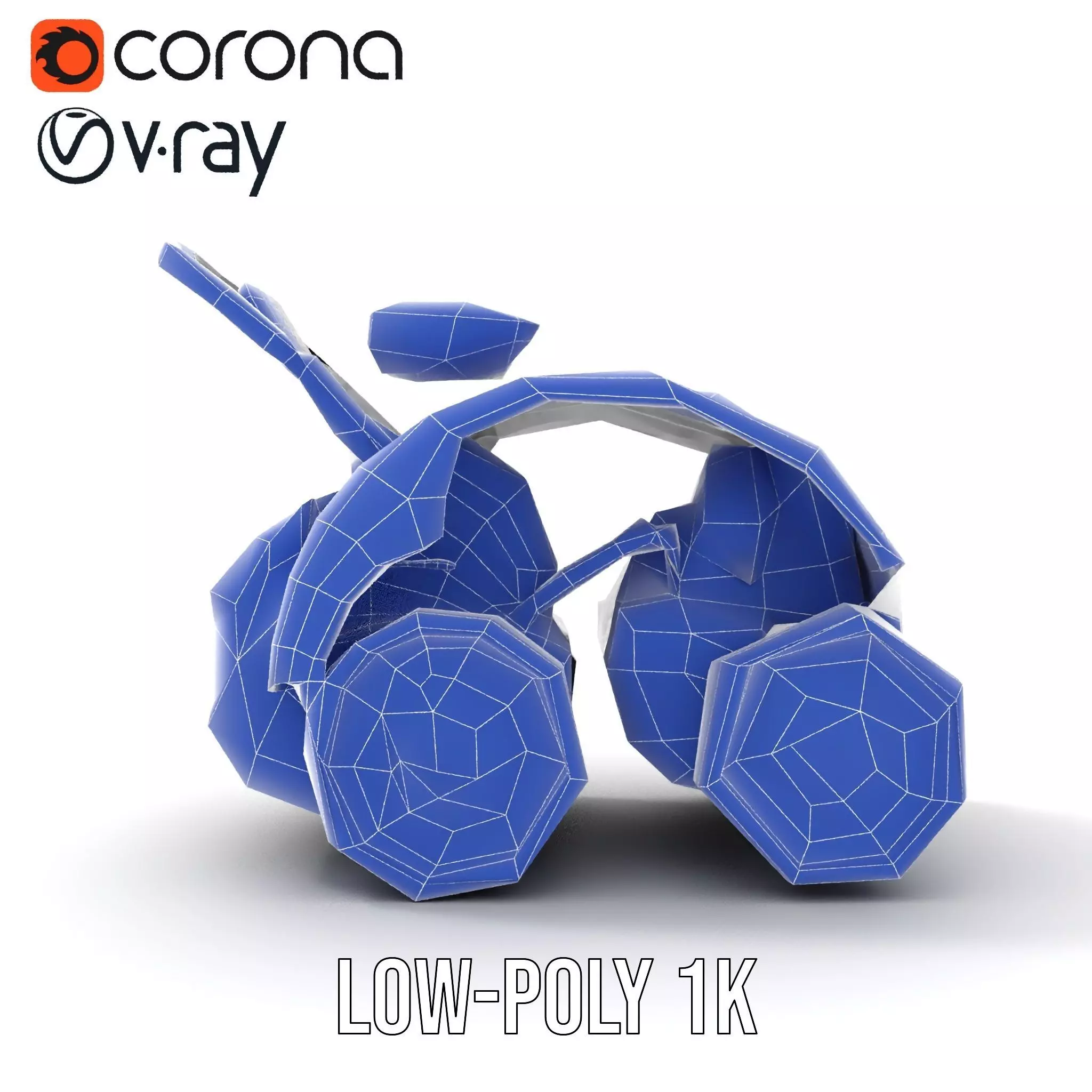 White Robotic Rover model pack Low-poly 3D model_30