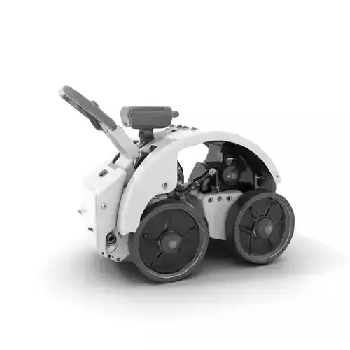 White Robotic Rover model pack