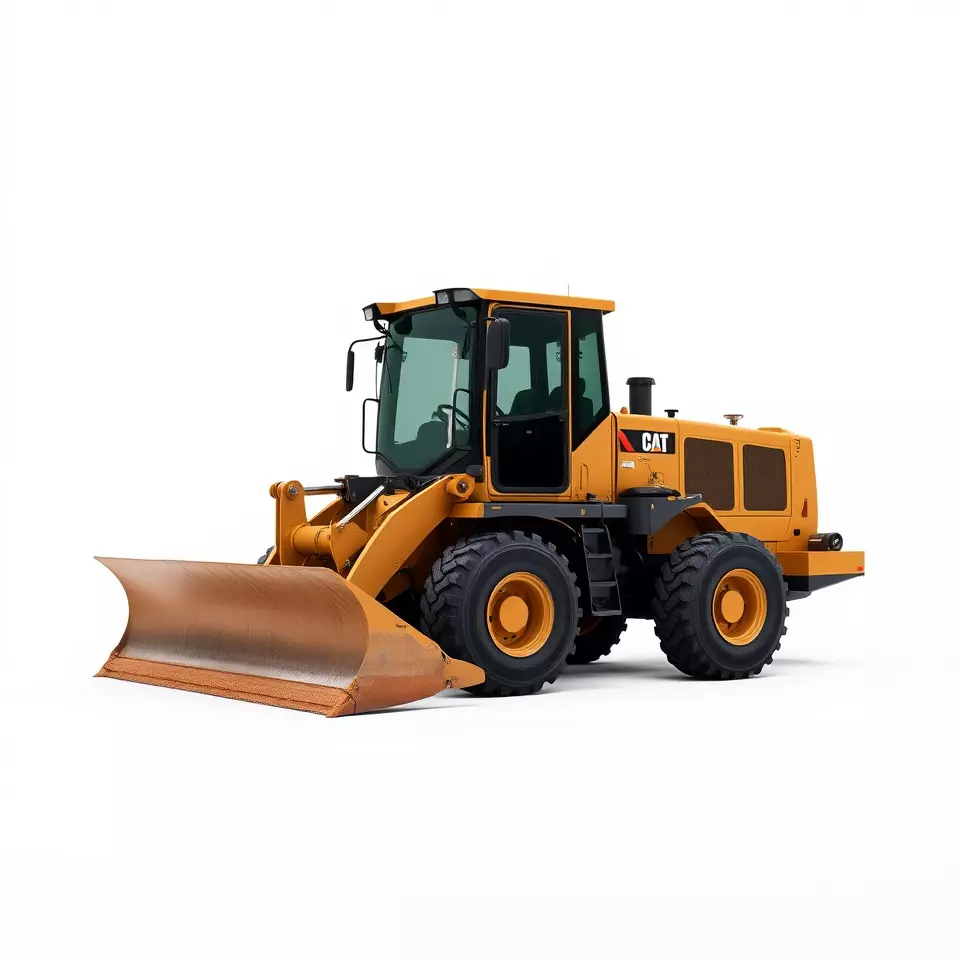Caterpillar Bulldozer model pack Low-poly 3D model_2