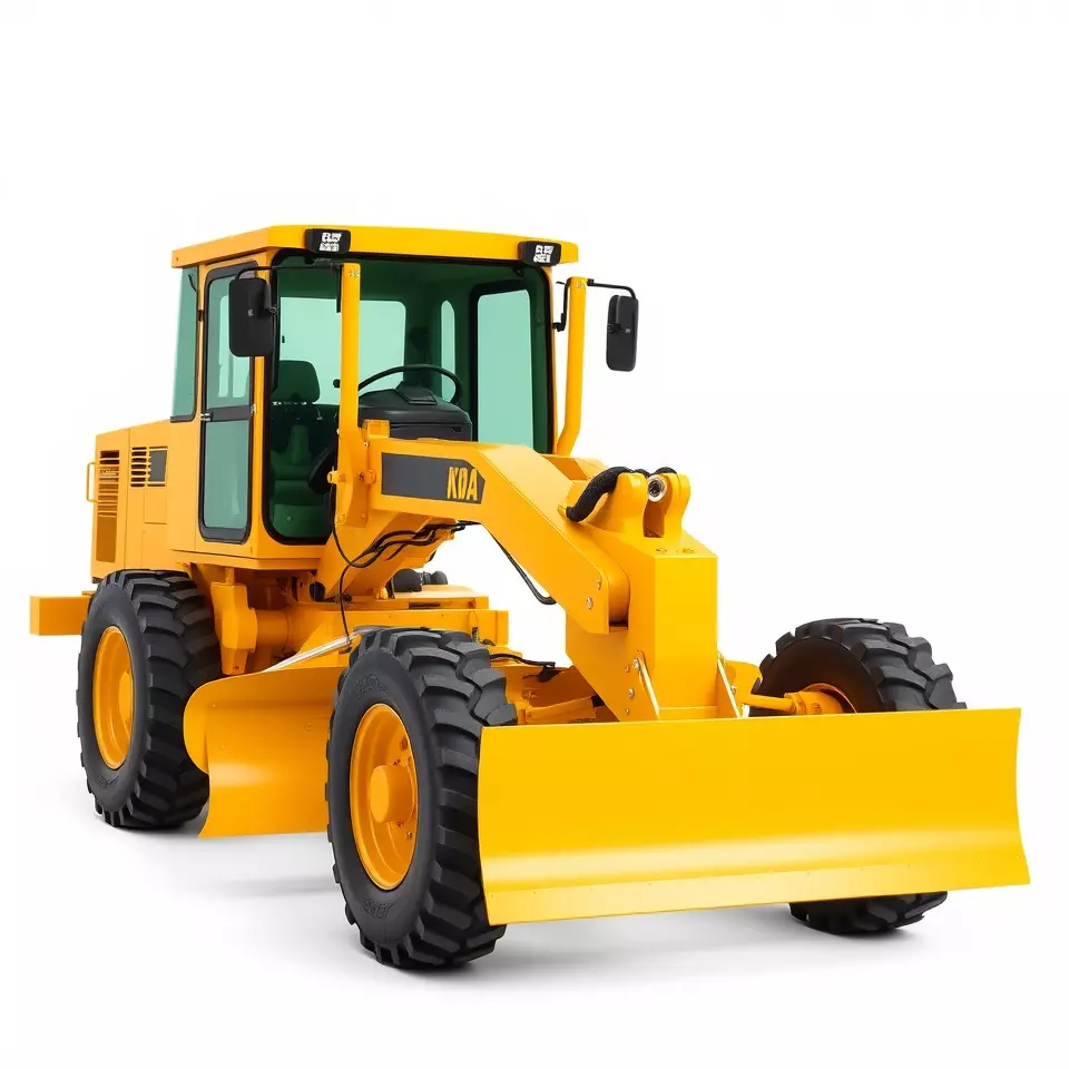 Vibrant Bulldozer model pack Low-poly 3D model_2