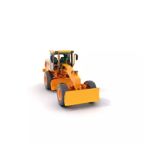 Vibrant Bulldozer model pack Low-poly 3D model Vibrant Bulldozer model pack Low-poly 3D model