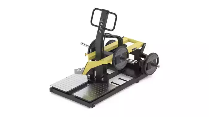 Technogym Plate Loaded Pure Belt Squat 3D model