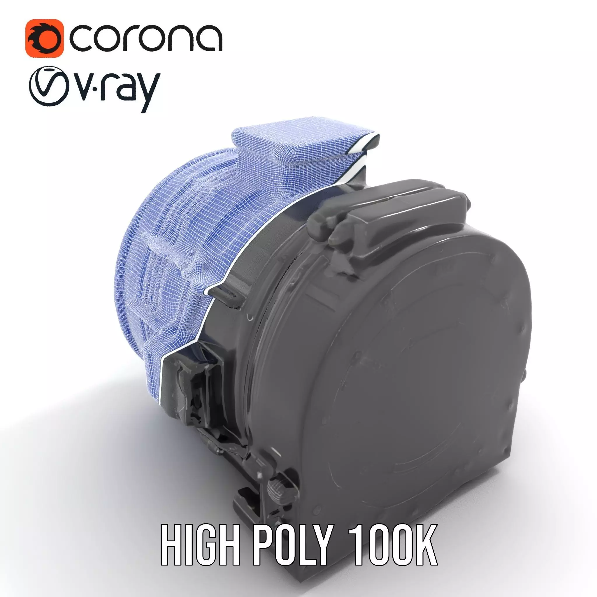 Industrial Generator model pack Low-poly 3D model_32