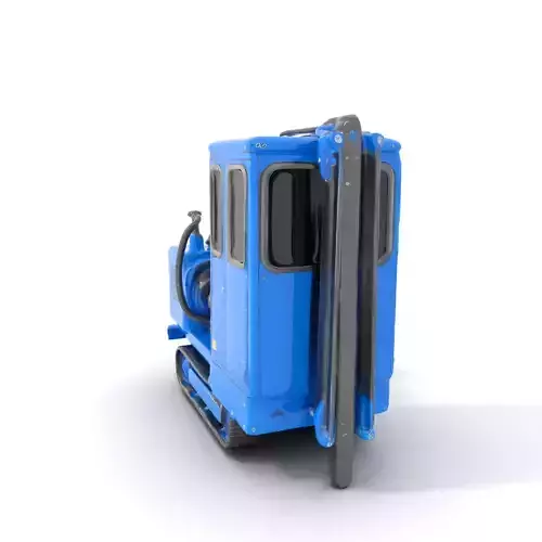 Blue Construction Drill model pack Low-poly 3D model Blue Construction Drill model pack Low-poly 3D model