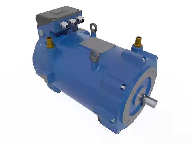 33kW Eletric Motor Free 3D model