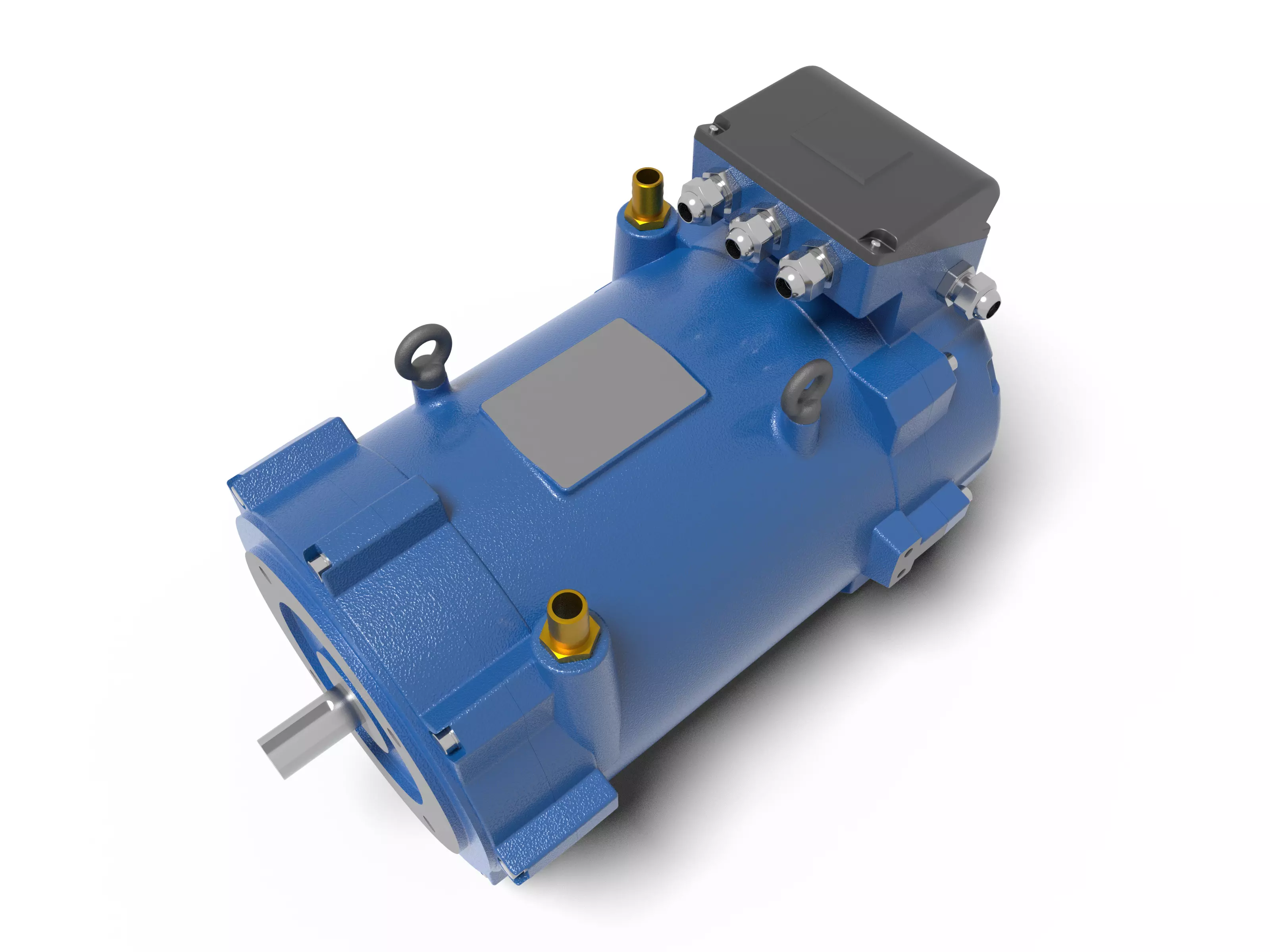 33kW Eletric Motor Free 3D model_7