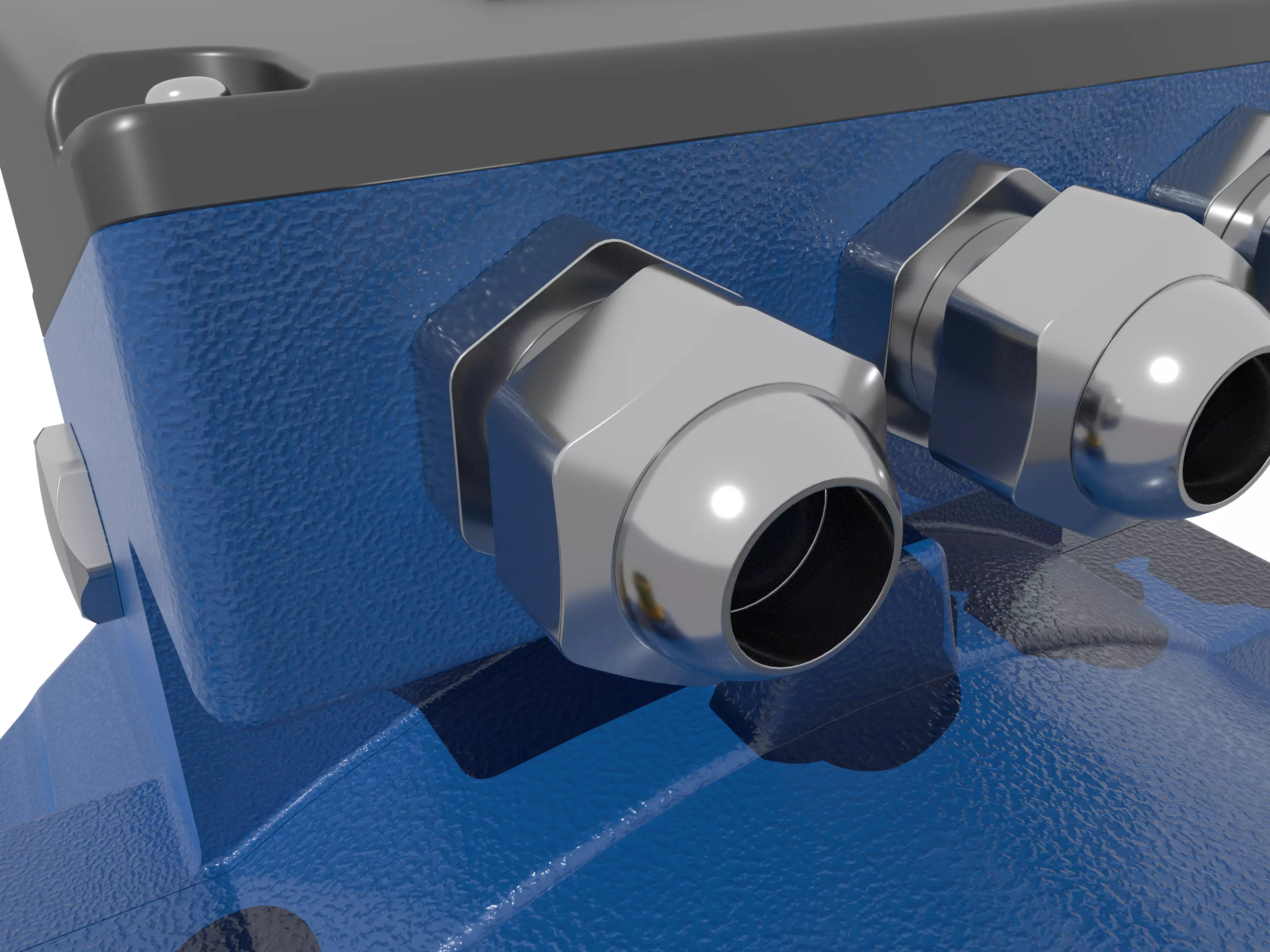 33kW Eletric Motor Free 3D model_21