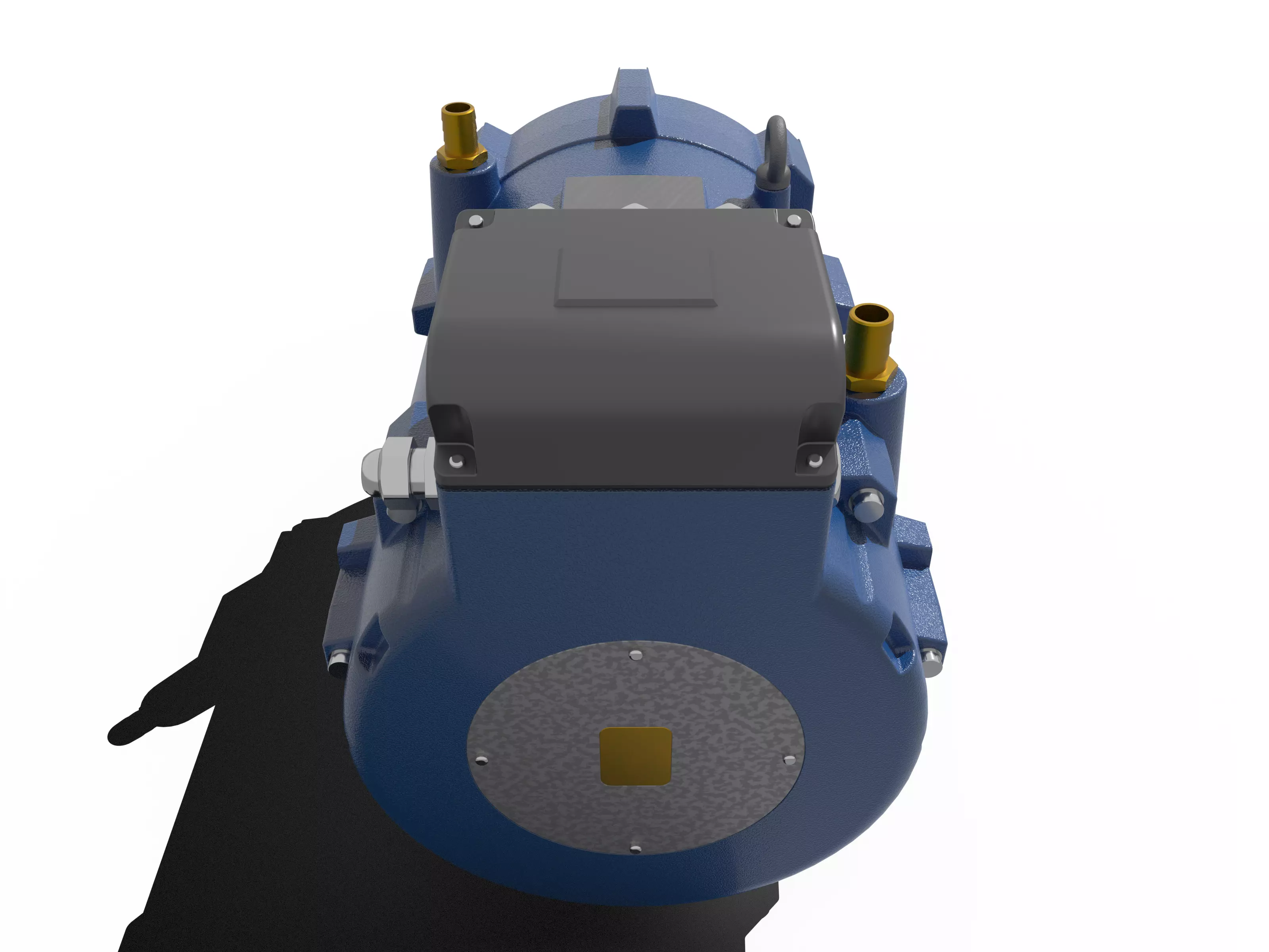 33kW Eletric Motor Free 3D model_5