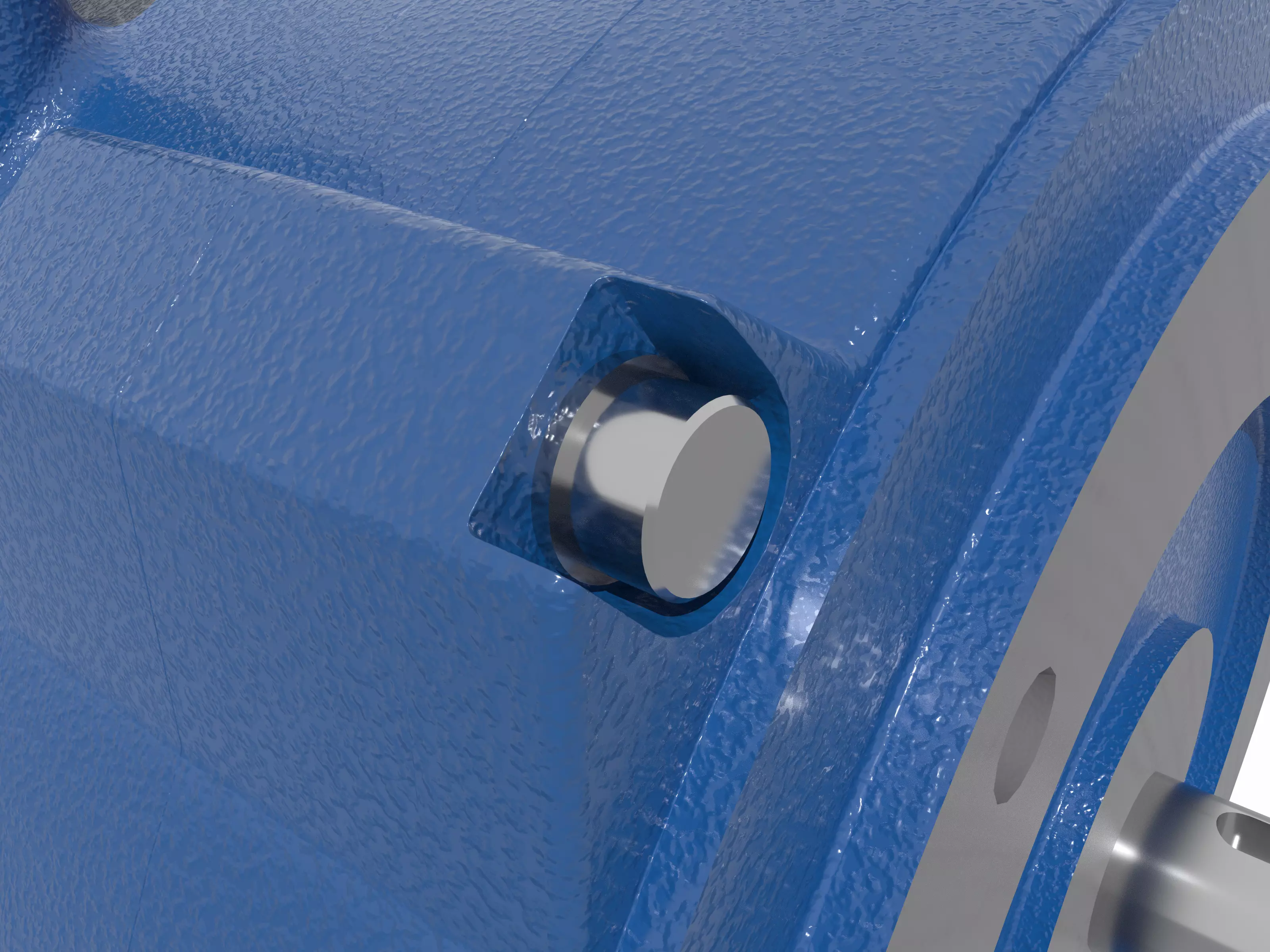 33kW Eletric Motor Free 3D model_22