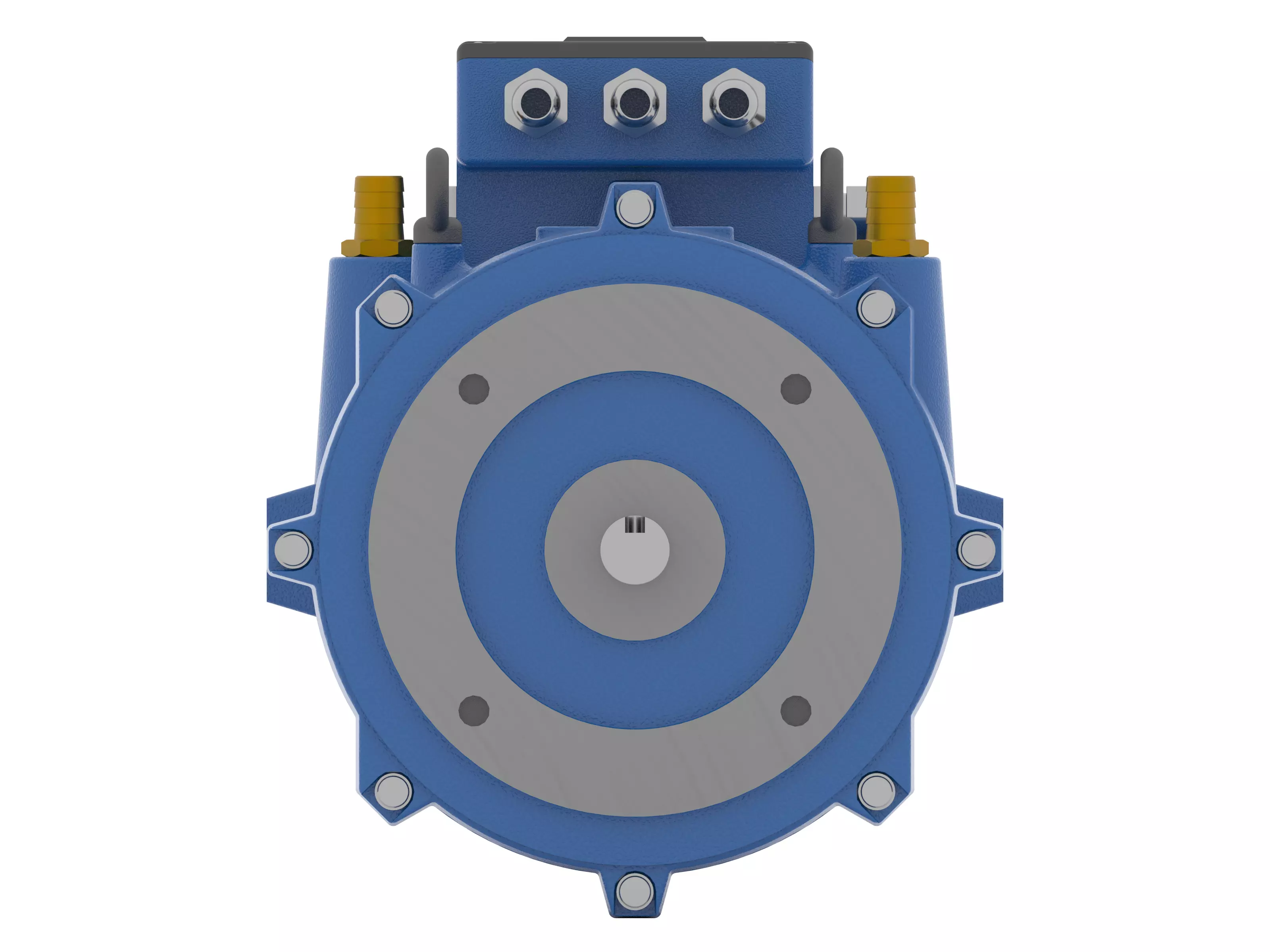 33kW Eletric Motor Free 3D model_13