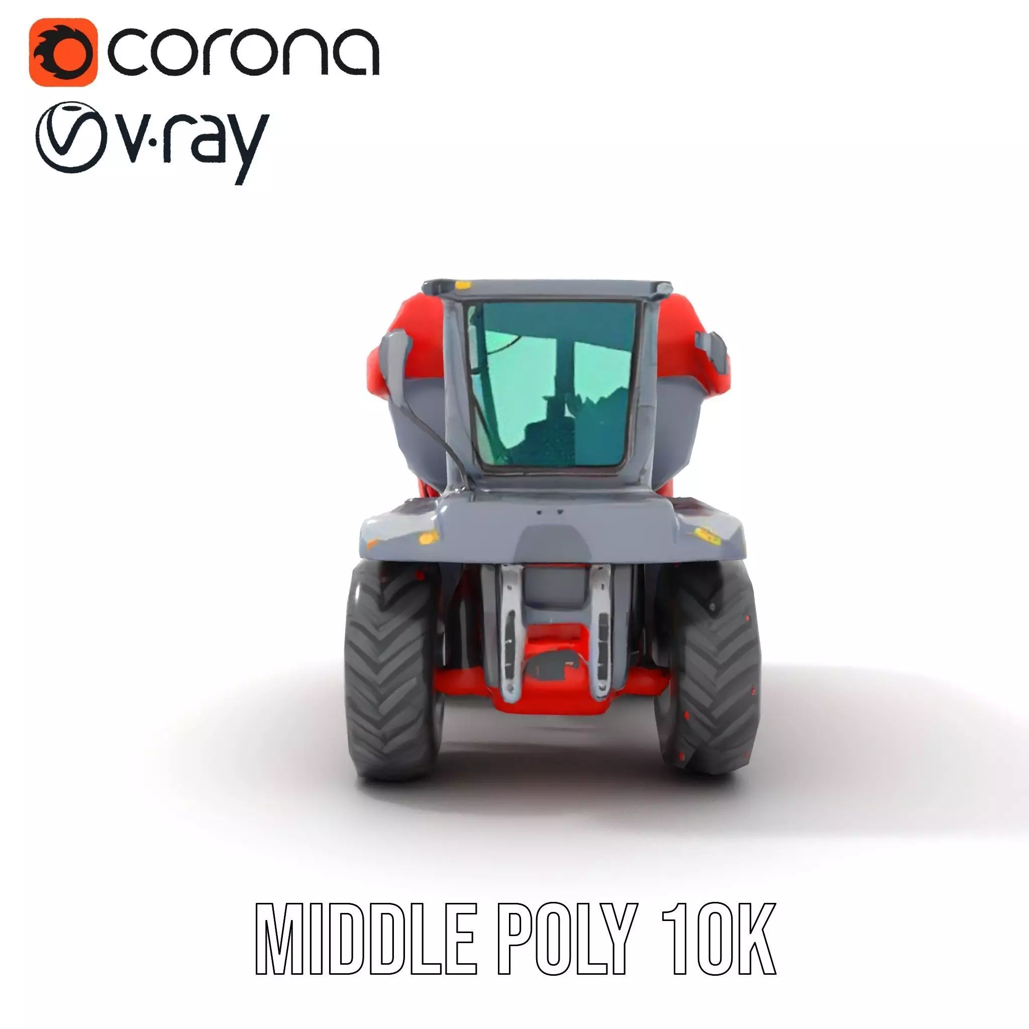 Robust Dump Truck model pack Low-poly 3D model_13