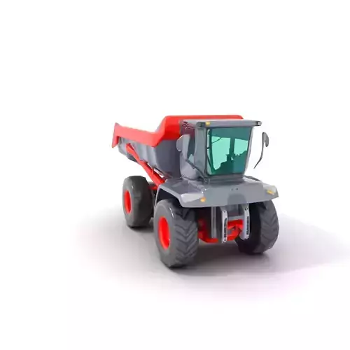 Robust Dump Truck model pack Low-poly 3D model Robust Dump Truck model pack Low-poly 3D model