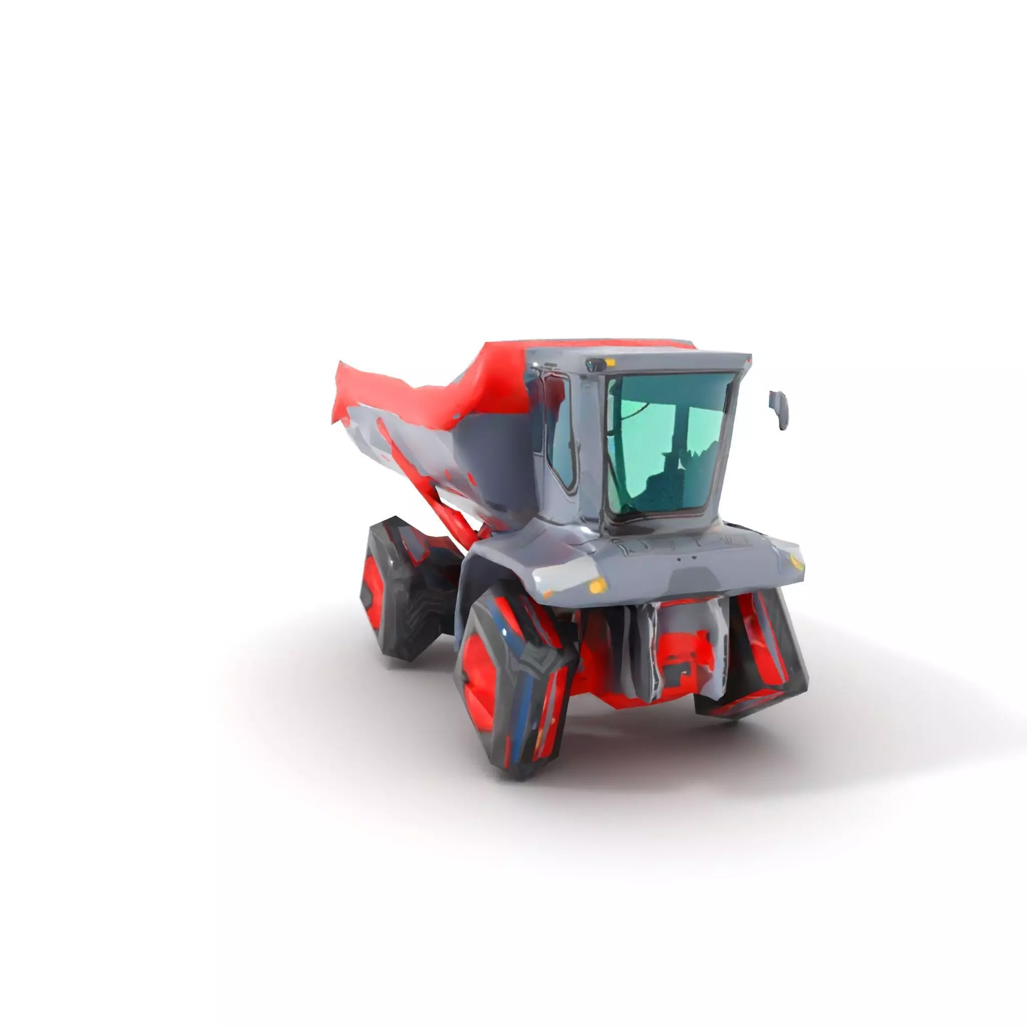 Robust Dump Truck model pack Low-poly 3D model_25