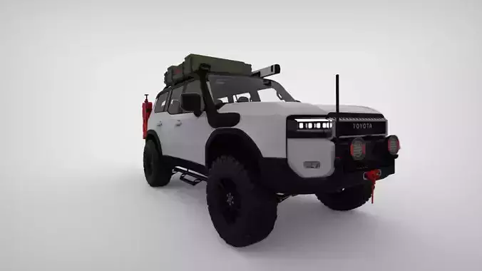 Toyota Land Cruiser Prado 2024 Full Accesories - Ciclon4X4