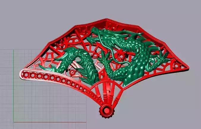 magerit chinese dragon earrings