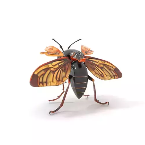 Steampunk Cicada model pack