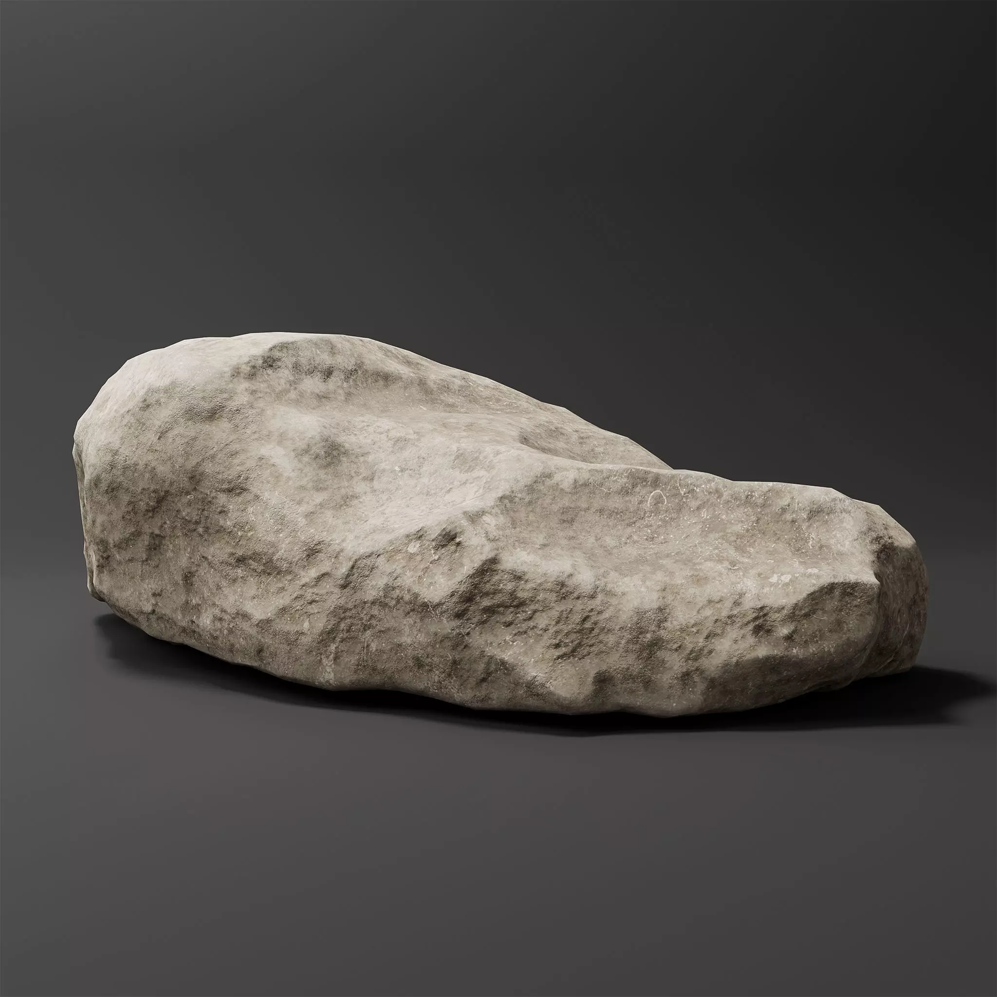 30 Low poly Rock Collection 3D model_27