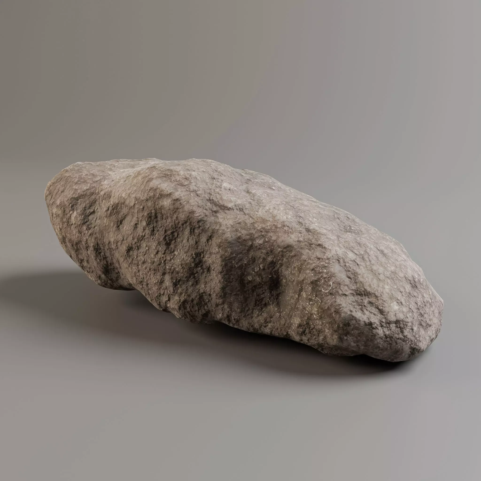 30 Low poly Rock Collection 3D model_18