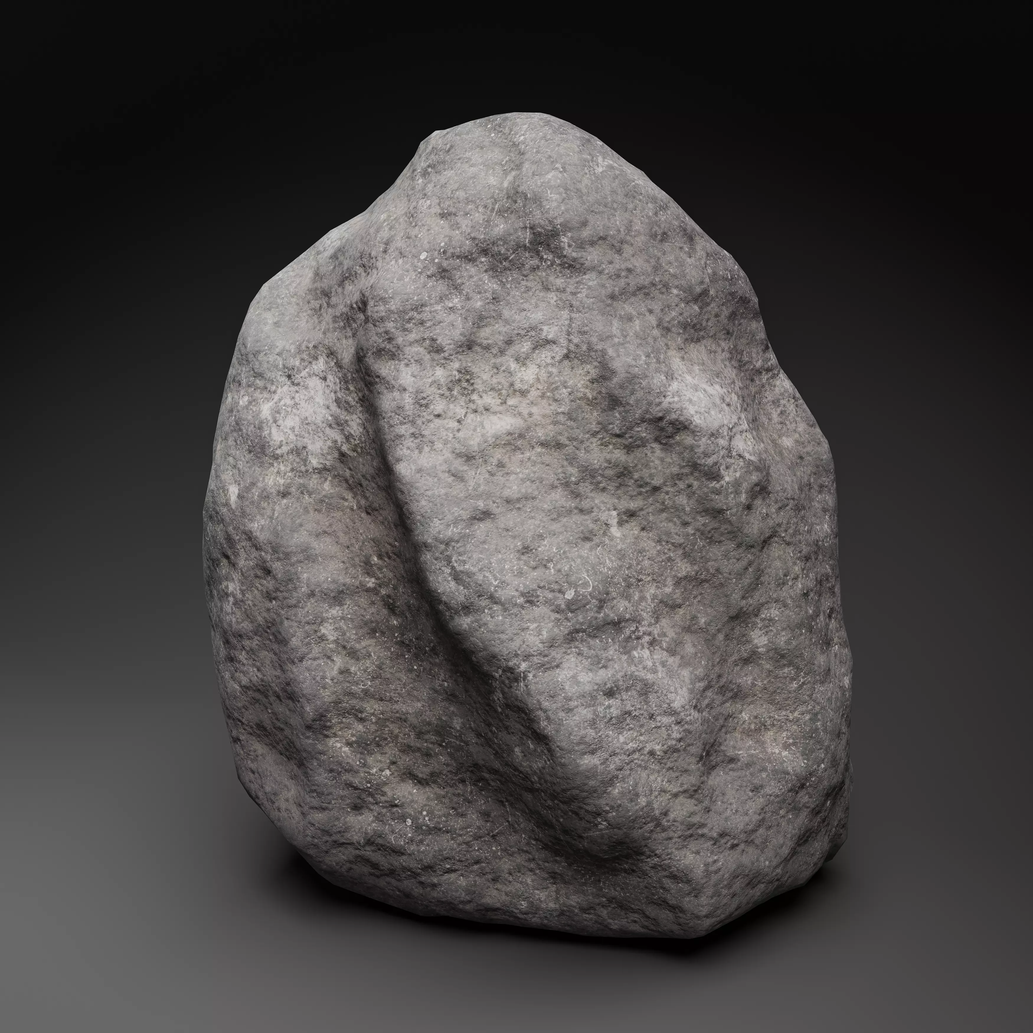 30 Low poly Rock Collection 3D model_33