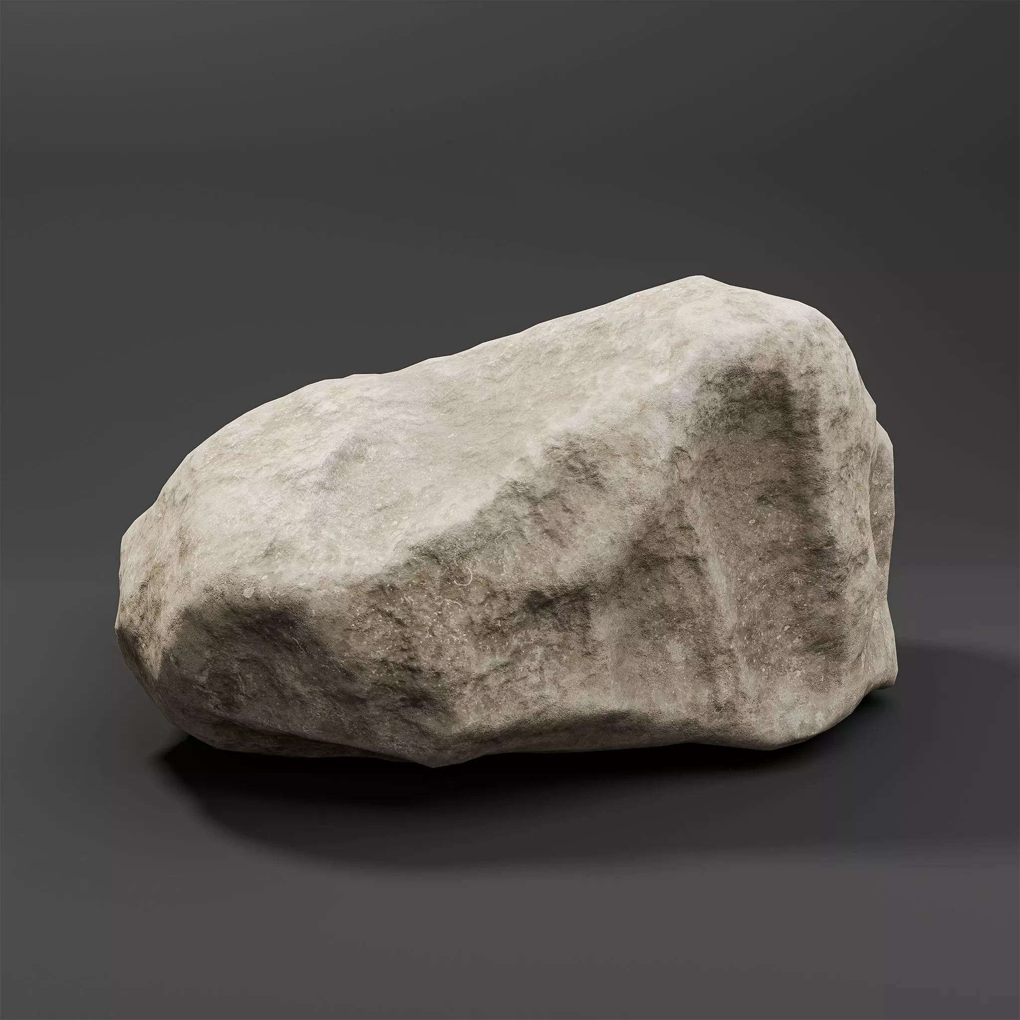 30 Low poly Rock Collection 3D model_26