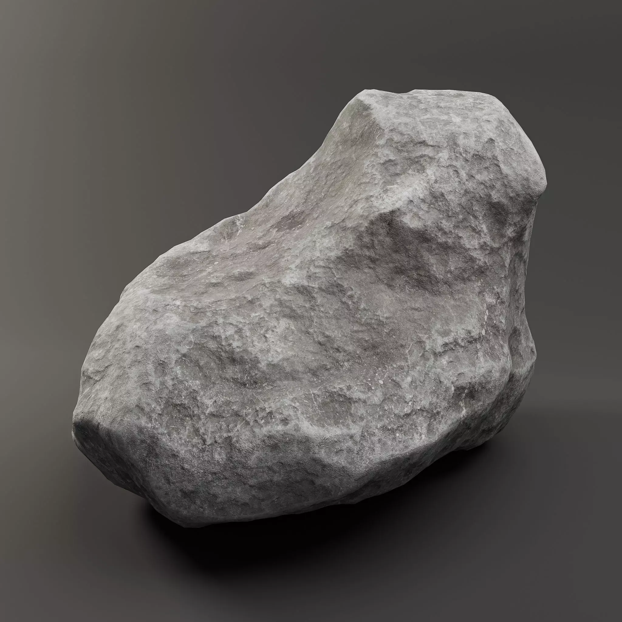 30 Low poly Rock Collection 3D model_25