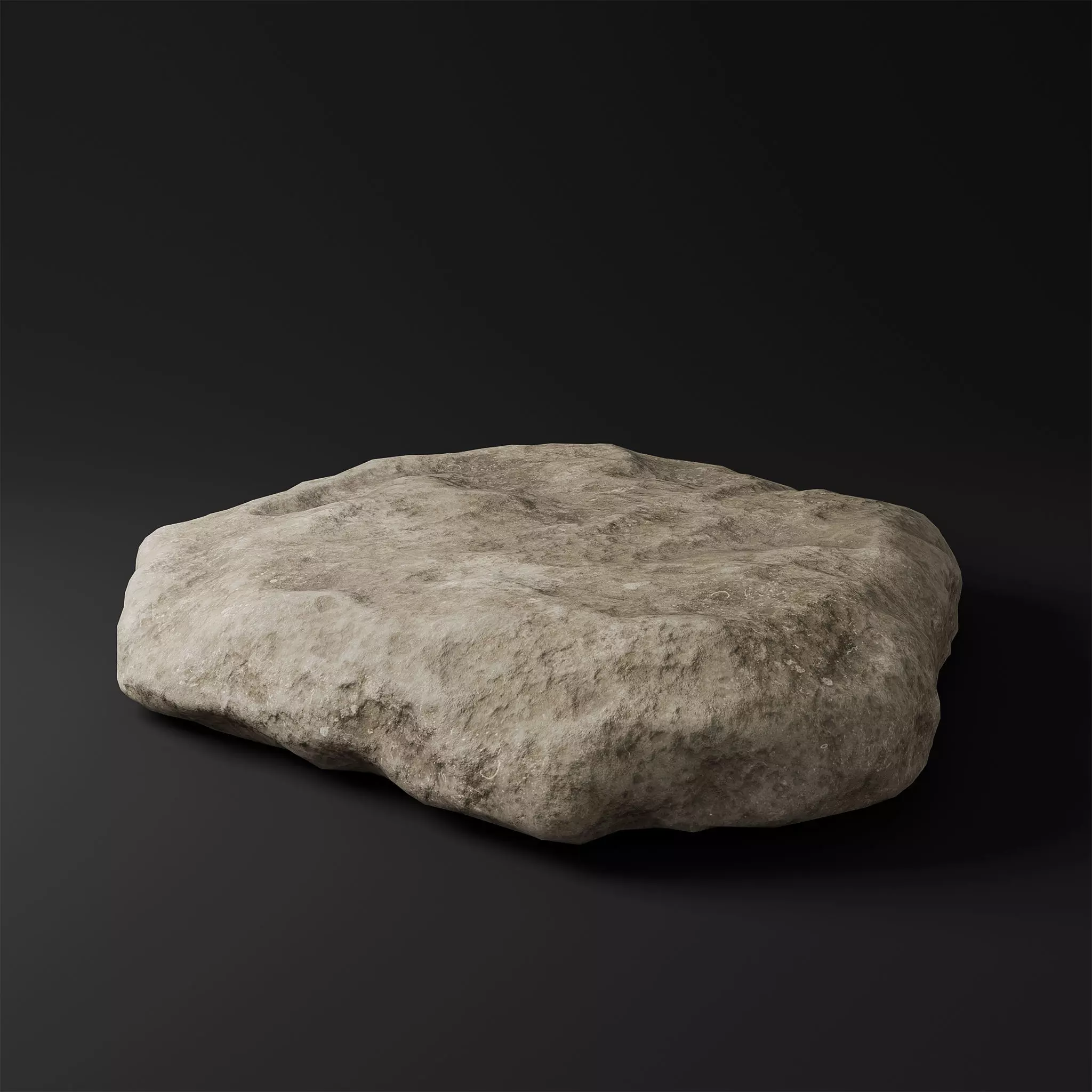 30 Low poly Rock Collection 3D model_30