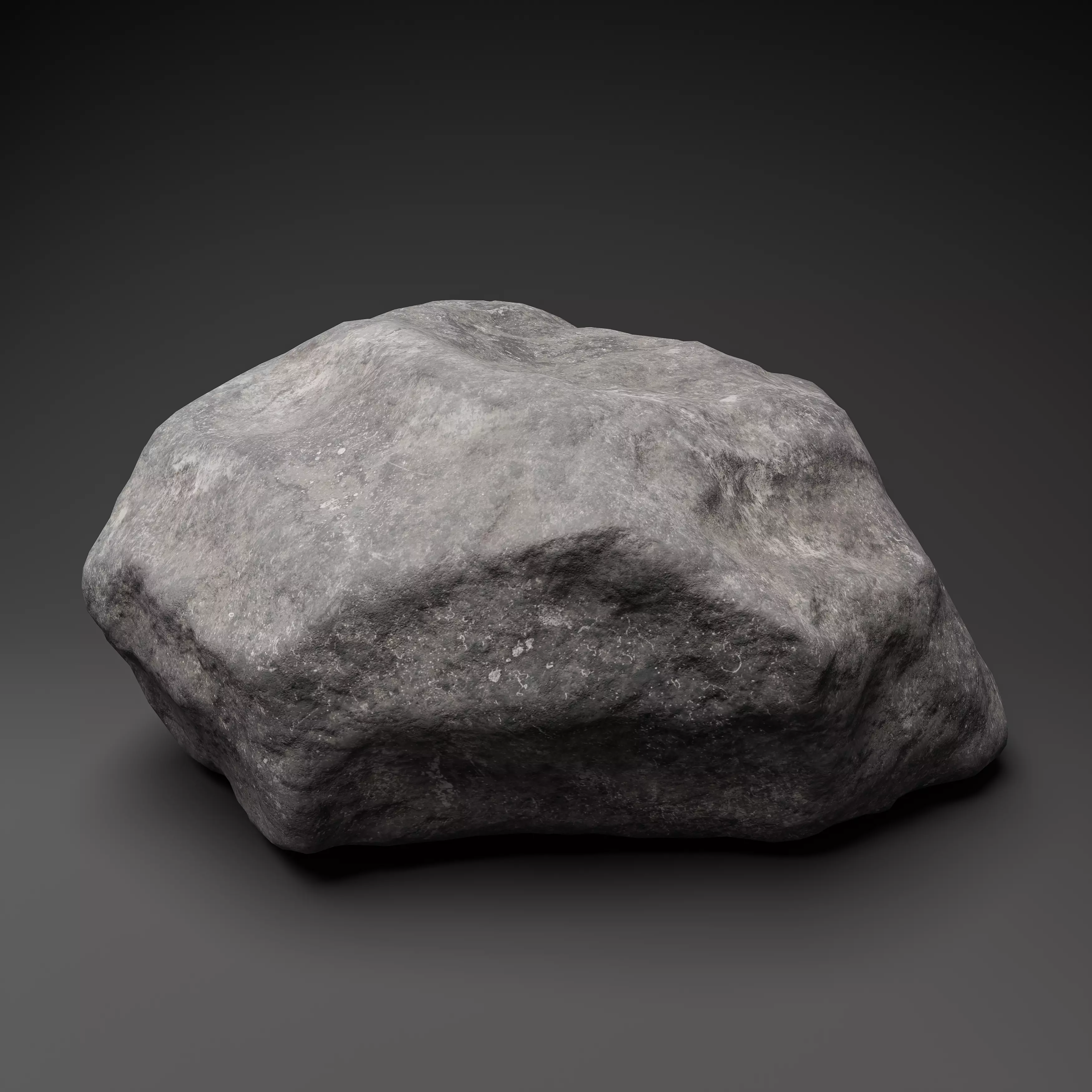 30 Low poly Rock Collection 3D model_31
