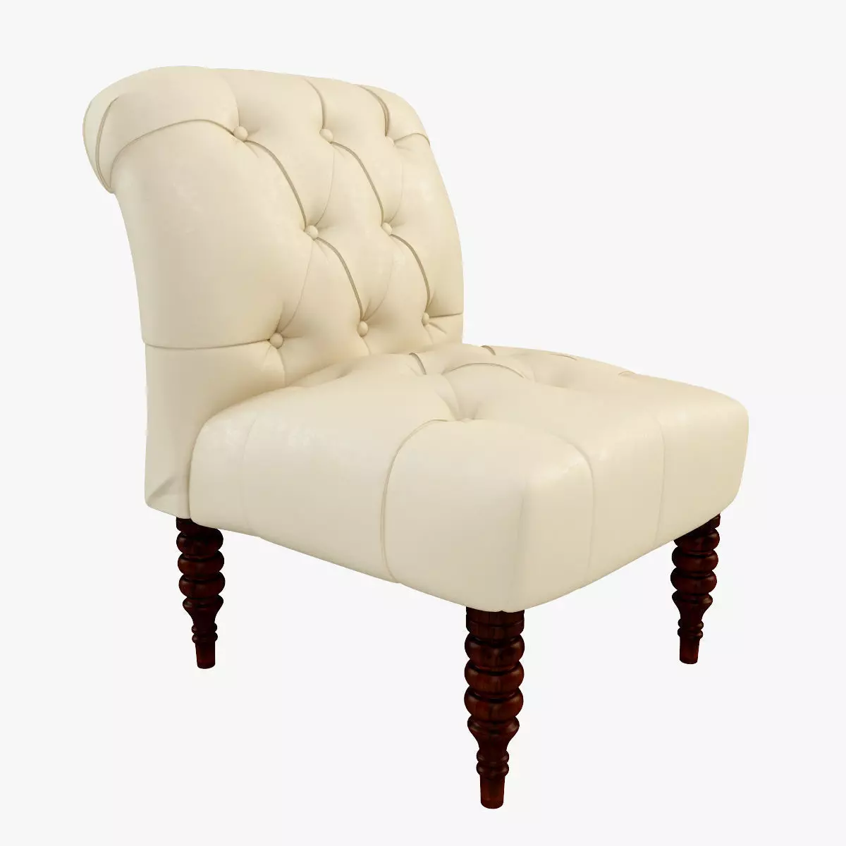 Camille Side Chair 3D model
