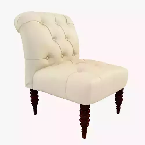 Camille Side Chair 3D model