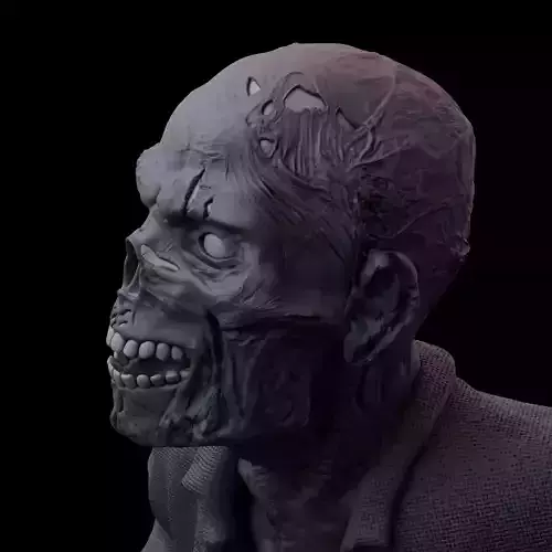  Zombie coming out of the ground