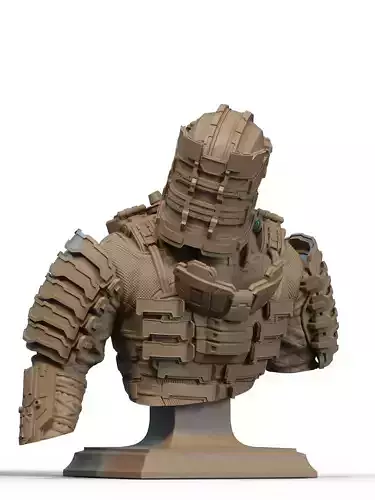 Isaac Clarke Bust 3D Print