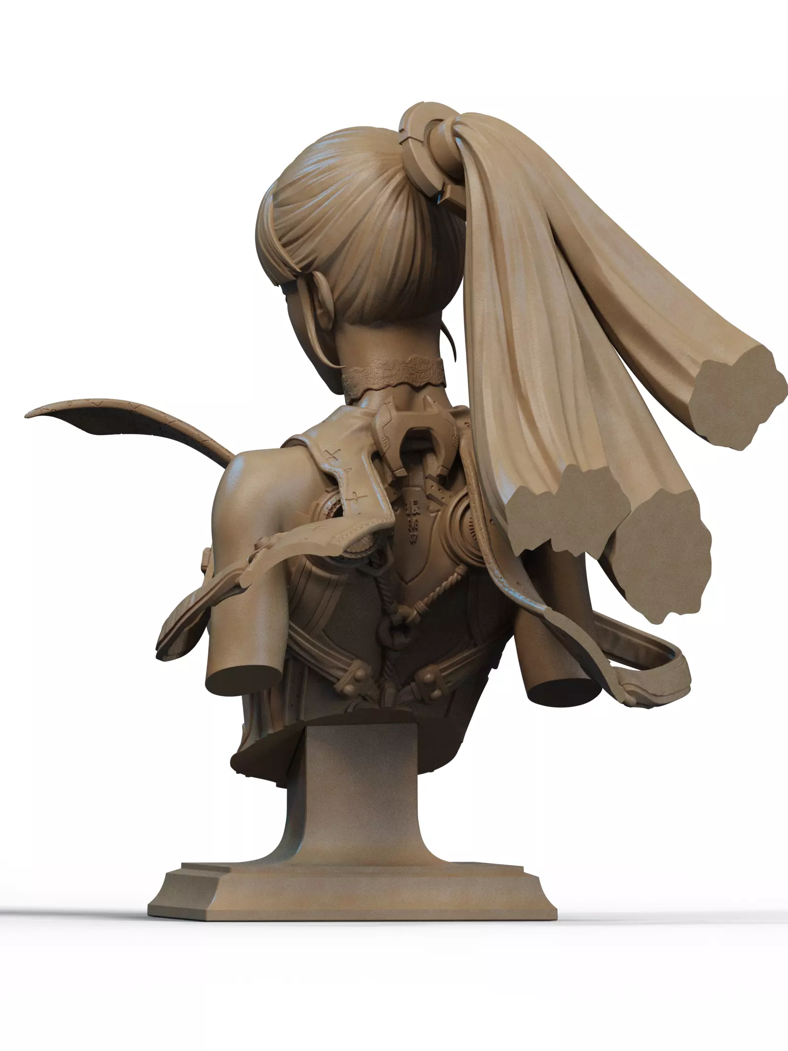 Eve Bust 3D Print 3D print model_2