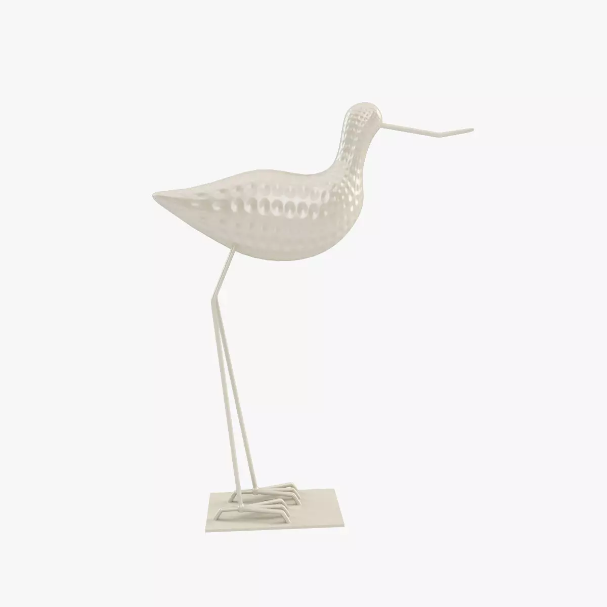 Sandpiper Figurine Free 3D model