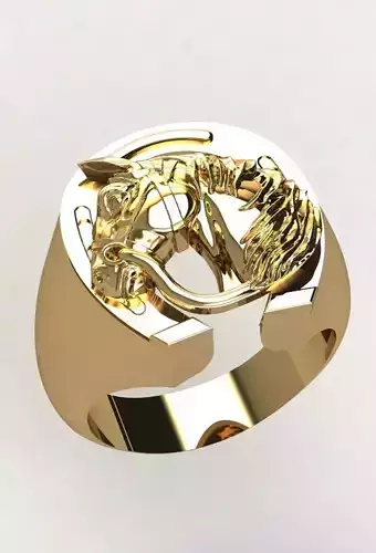 HORSE SHOE RING 