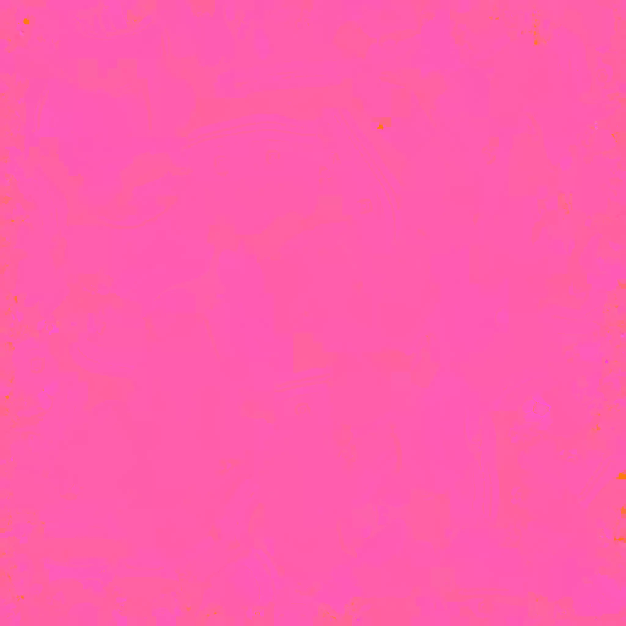 Red fire hydrant with caps 3D model_48