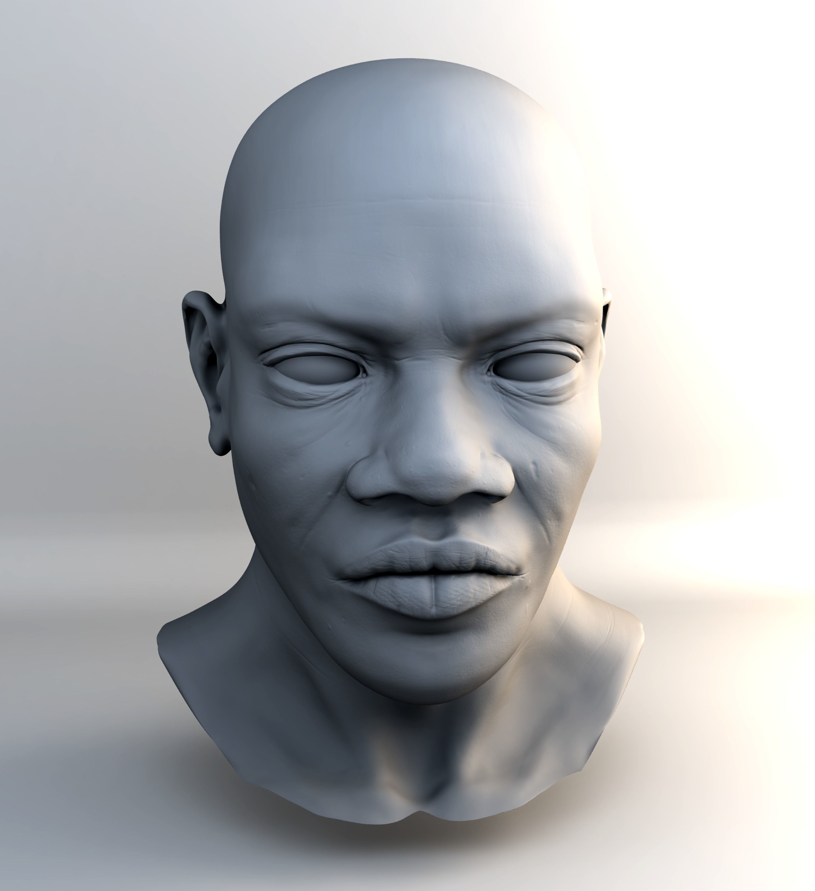 Realistic soldier 3D model_2