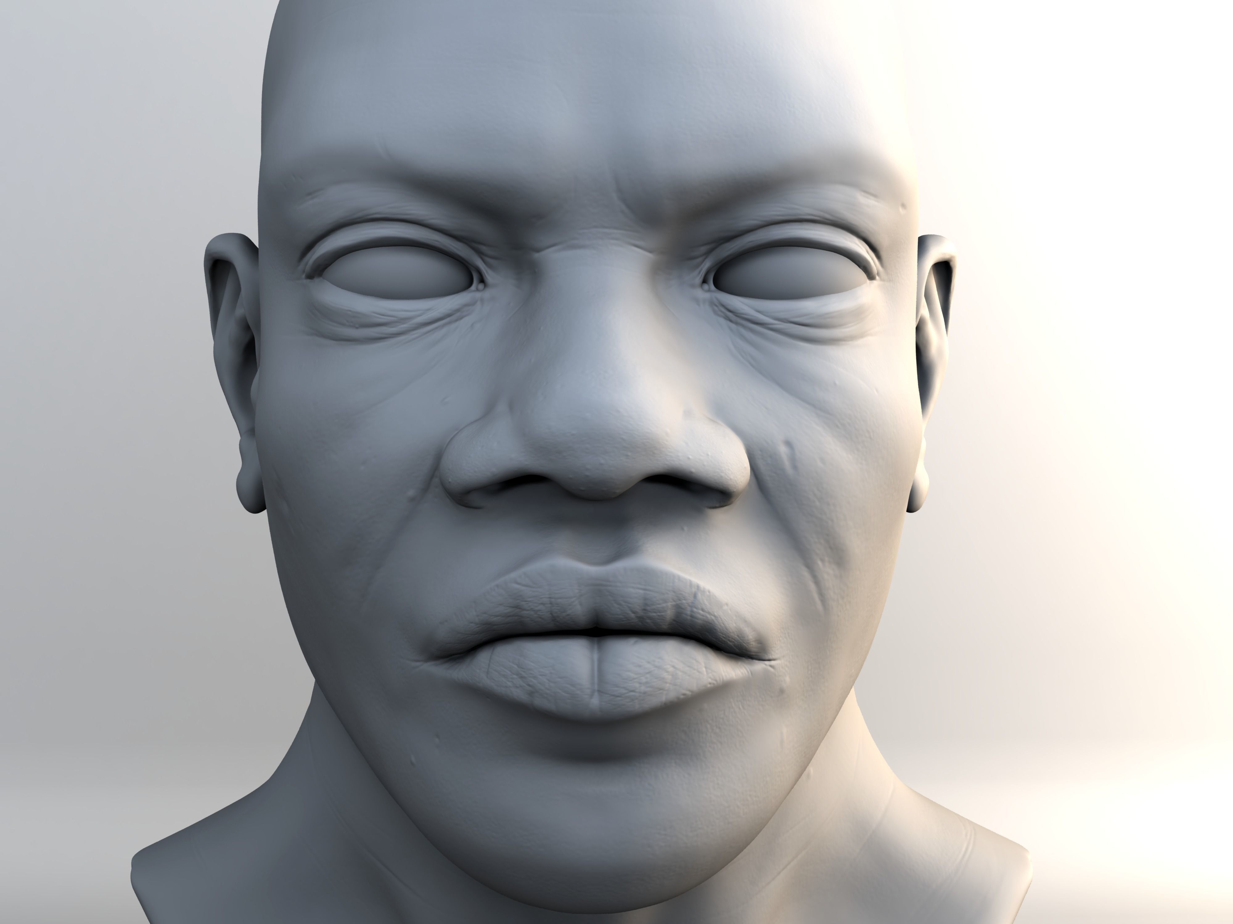 Realistic soldier 3D model_3