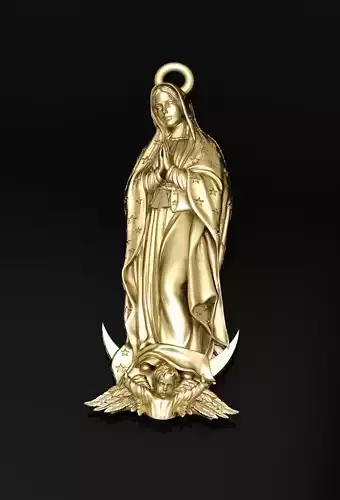 VIRGIN GUADALUPE PENDANT