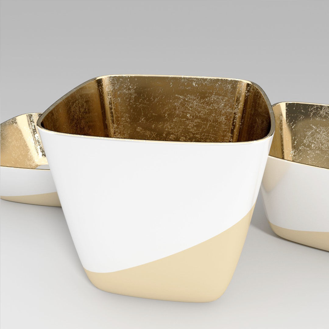 A Set of Minimal Tableware 3D model_4