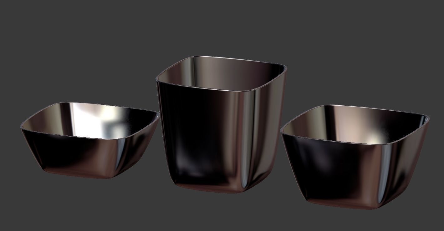 A Set of Minimal Tableware 3D model_10