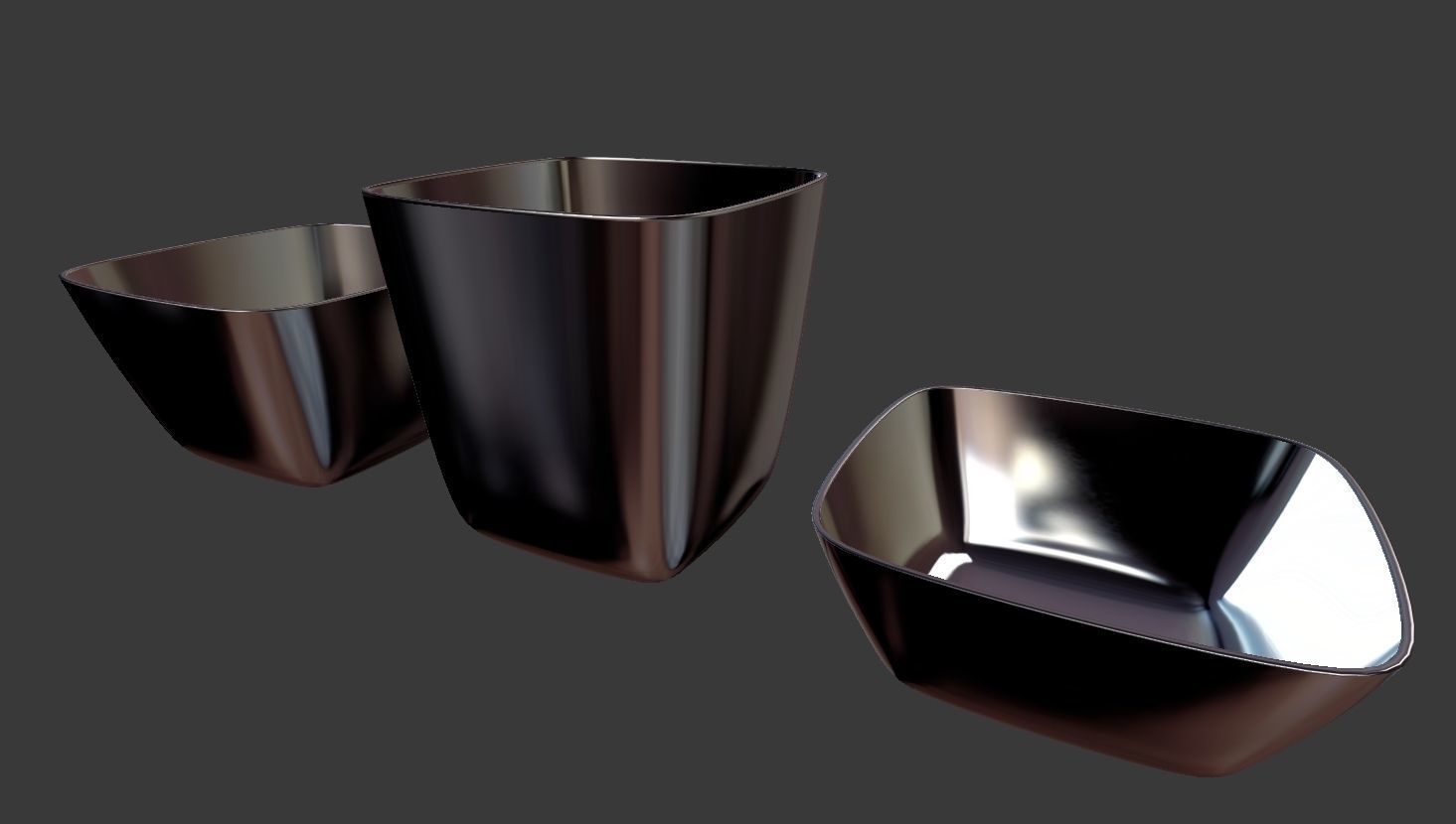 A Set of Minimal Tableware 3D model_9