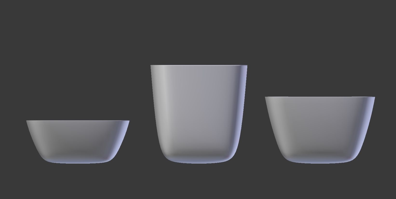 A Set of Minimal Tableware 3D model_7